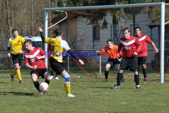 SV Hilsbach - FV Landshausen Kreisklasse A Sinsheim 07.04.2013 (© Siegfried)